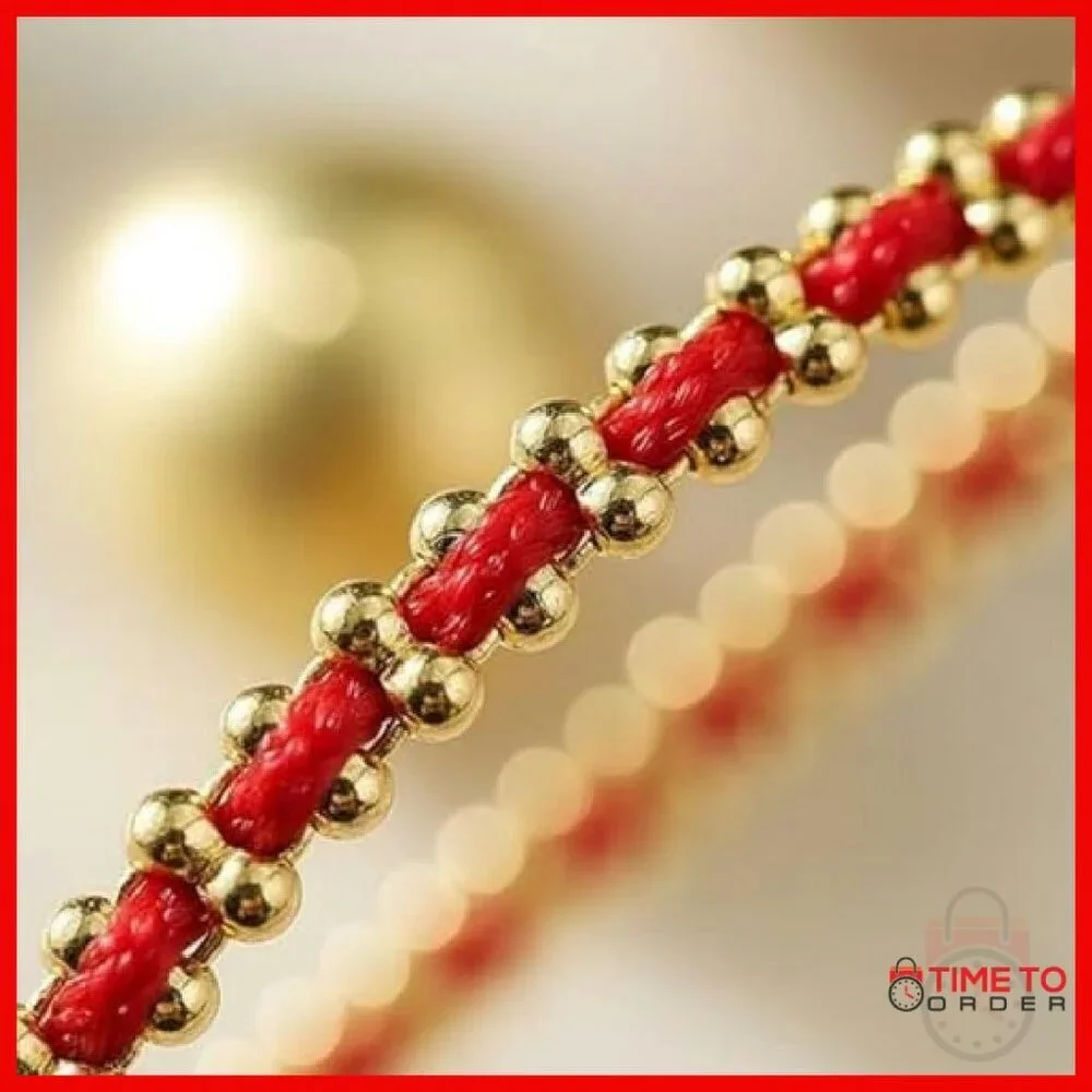 Adjustable Gold Plated Bracelet with Lobster Claw Clasp